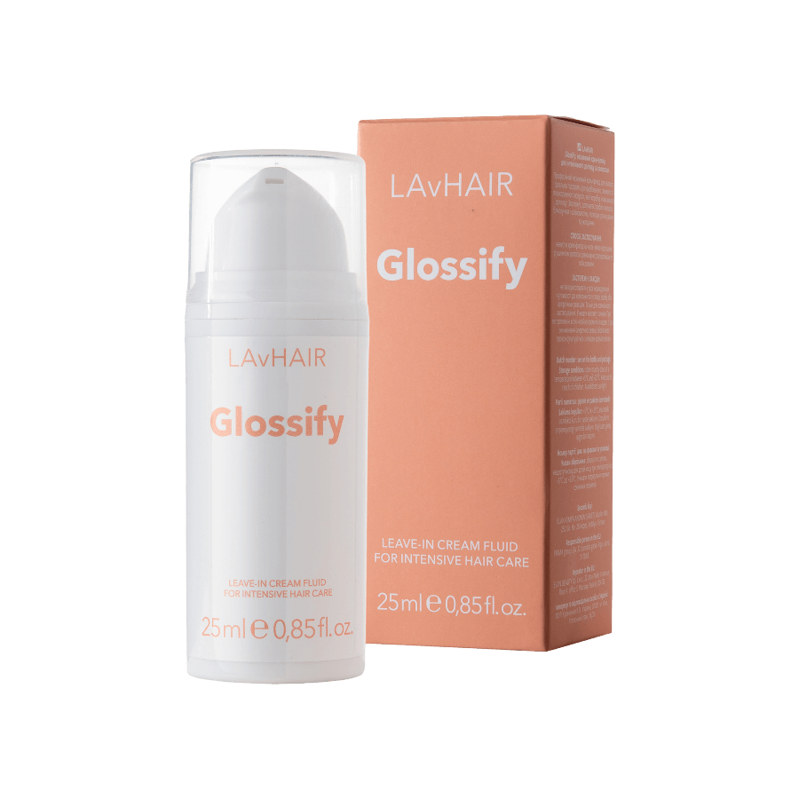 Glossify:  ليف ان سائل كريمي للعناية المكثفة بالشعر