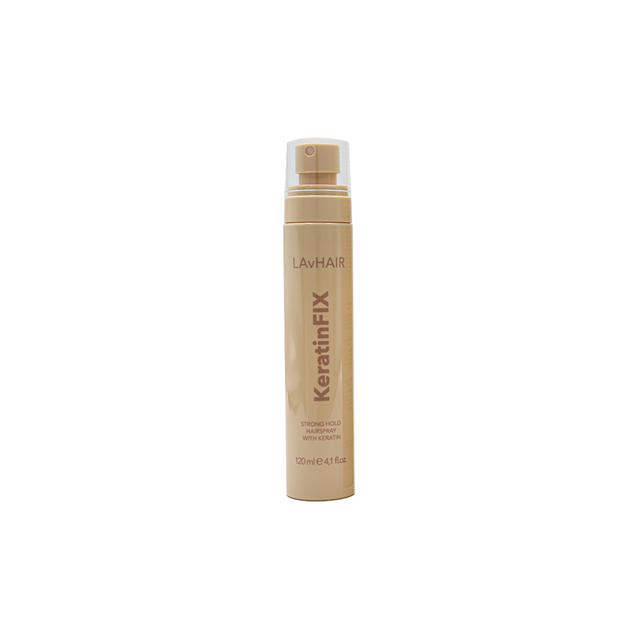 KeratinFIX: strong hold hairspray with keratin