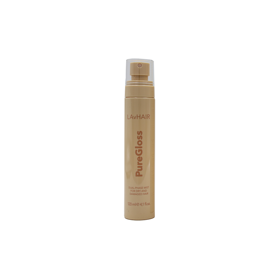 PureGloss: dual-phase mist for dry and damaged hair