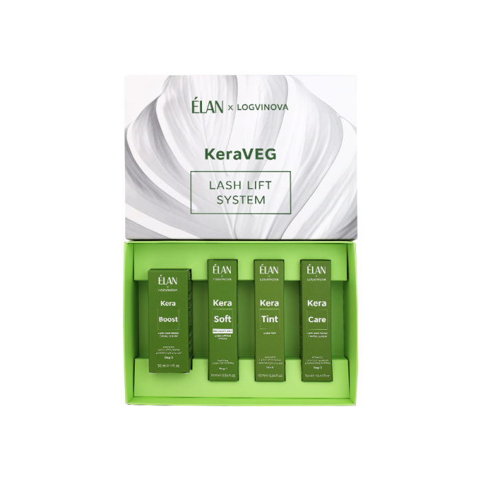  مجموعة رفع الرموش KeraVEG