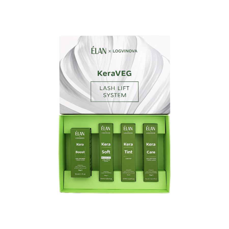  مجموعة رفع الرموش KeraVEG
