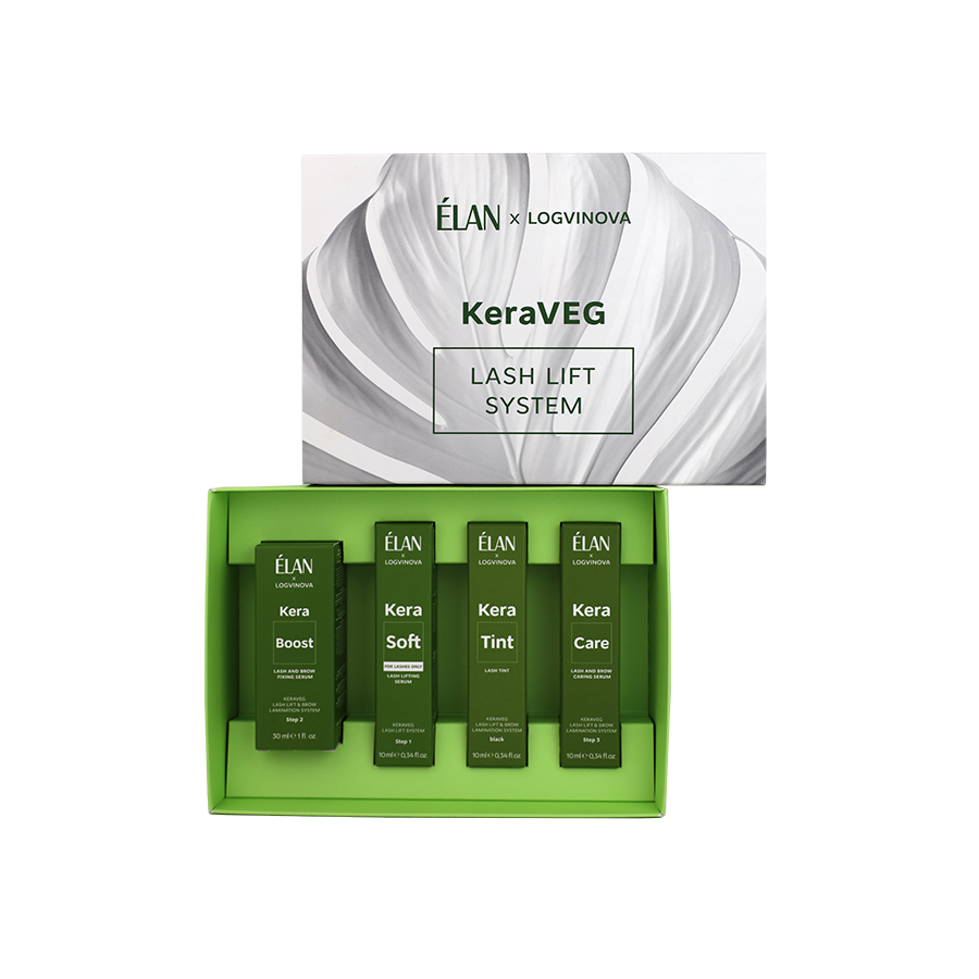  مجموعة رفع الرموش KeraVEG